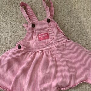 24mon Vintage Osh Kosh B’Gosh girls overall dress